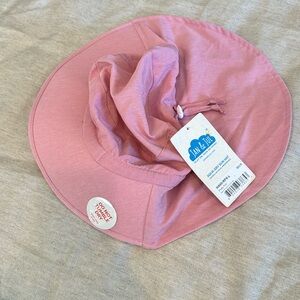 Jan & Jul pink sunhat size large NWT